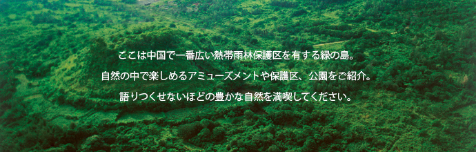 熱帯雨林・自然・景勝地5　自然の中で楽しめるアミューズメントや保護区、公園をご紹介。